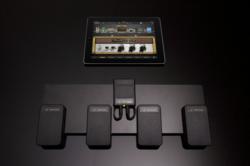 JamUp Pro XT features the world's first iOS wireless guitar effects controller using the AirTurn BT-105